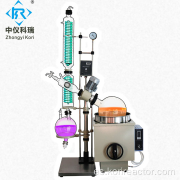 Evaporador rotatorio de vacío de laboratorio certificado CE Rotovap